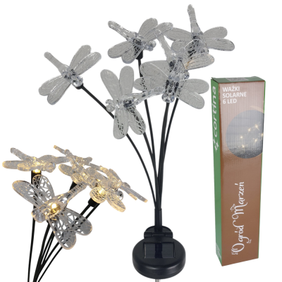 Lampa solarna ważki 6 LED 72cm [1/24] 
