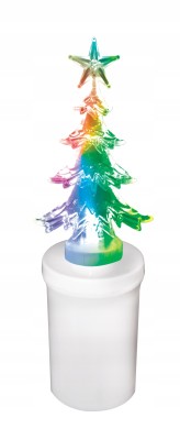 Wkład świecący led choinka kolorowa - 7CC [12/96]
